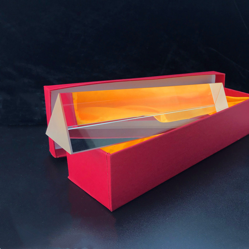 超大号彩虹色散实验等边三棱镜摄影拍照三棱镜可定制加工光学棱镜