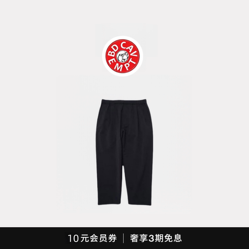 [5折现货]BD CAVEMPT休闲宽松Cityboy光电子速干锥形九分裤长裤男