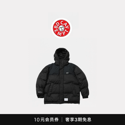 [5折现货]BD CAVEMPT TORPOR JACKET RIPS羽绒连帽外套保暖面包服