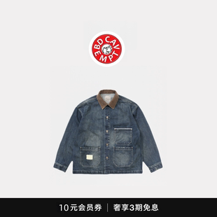 [5折现货]BD CAVEMPT CHORE JACKET 灯芯绒领牛仔夹克 余文乐外套