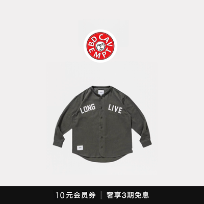 [5折现货]BD CAVEMPT LEAGUE / LS /COTTON. FLANNEL长袖棒球衬衫