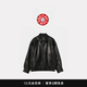 羊皮美式 复古宽松拉链机车皮衣夹克男 CAVEMPT 25AW 5折现货