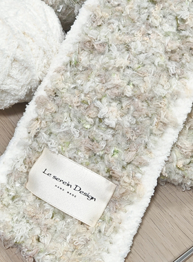 暮色｜特色手混线126春眠5-6mm钩针棒针毛线手工编织钩织diy围巾