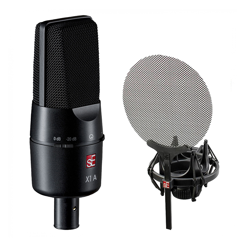SE X1A美国sE X1A麦克风录音弹唱直播有声书主播专用设备