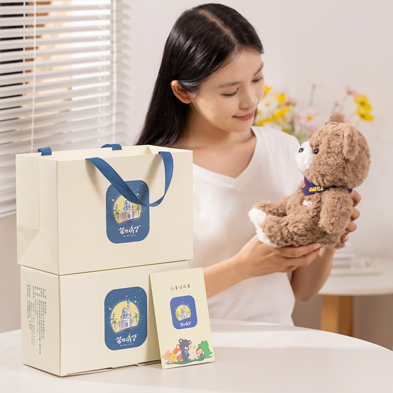 小熊仔柔软可爱PP棉抱枕治愈安抚