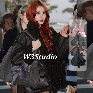 许允真同款 韩国小众Siweol107蝴蝶结托特包大容量通勤有单肩包y2k