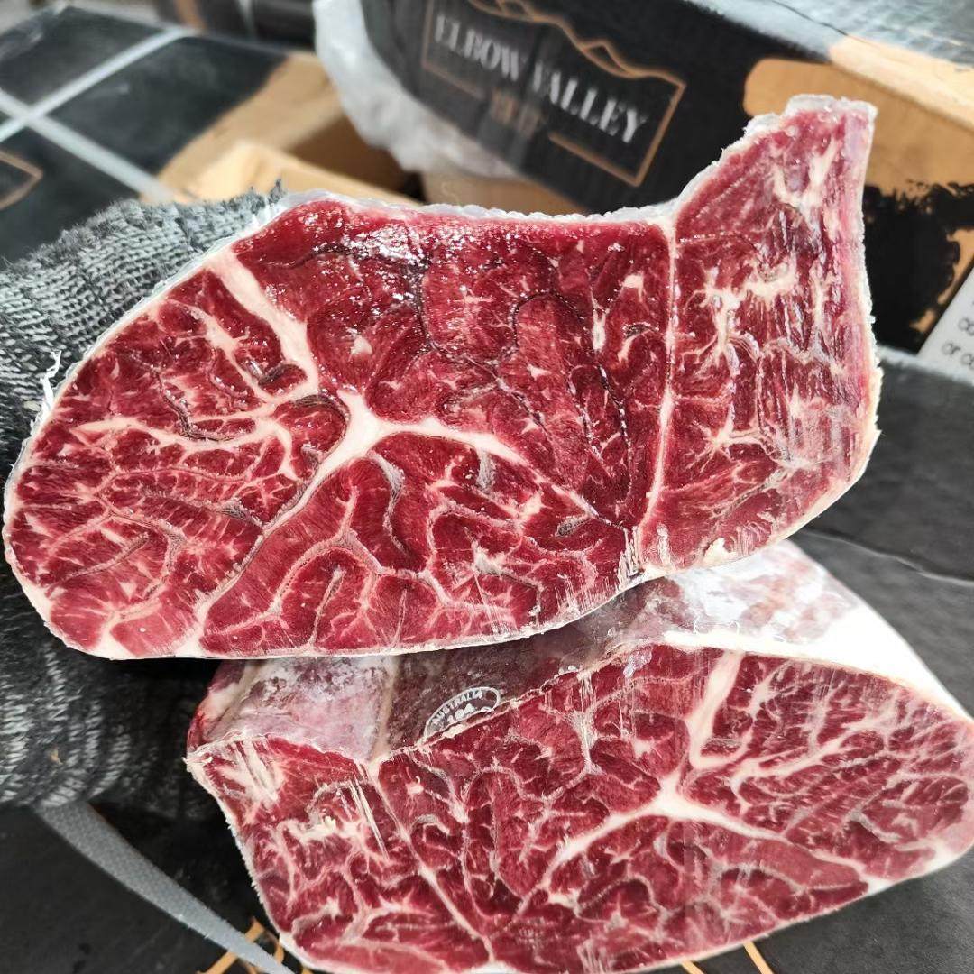 澳洲进口纯种和牛腱子芯/心金钱腱新鲜冷冻194厂腱子心卤牛肉