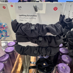 trio 发绳3pack 不勒头 露露乐蒙 日本专柜采购lululemon