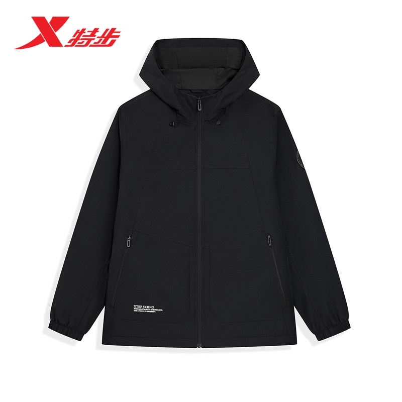 特步保暖风衣男2025年冬季新款男装运动上衣防风外套975429160212,运动服/休闲服装,运动茄克/外套,淘宝优惠券,粉丝福利购,淘宝优惠卷