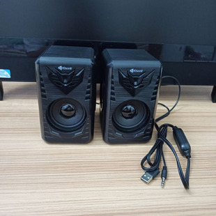 电脑有线小音箱3.5音频接口电视投影仪音响手机笔记本播放器 台式
