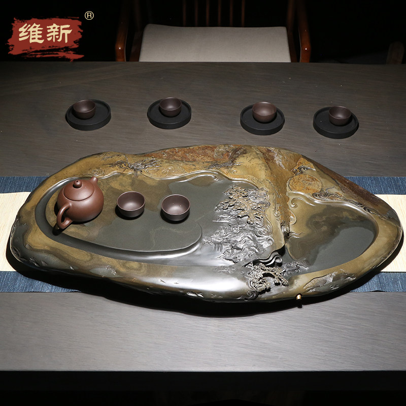 名师作品老坑砚台天然原石歙砚