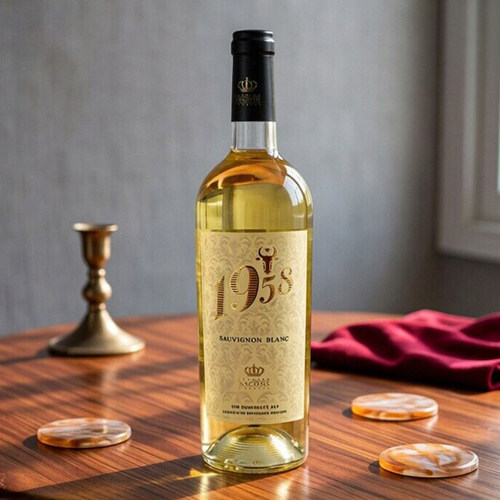 摩尔多瓦原装进口甜白葡萄酒1958长相思葡萄酒750ml/瓶礼节佳品