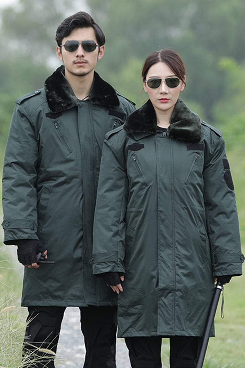 新款军大大衣男东北冬季棉袄加厚