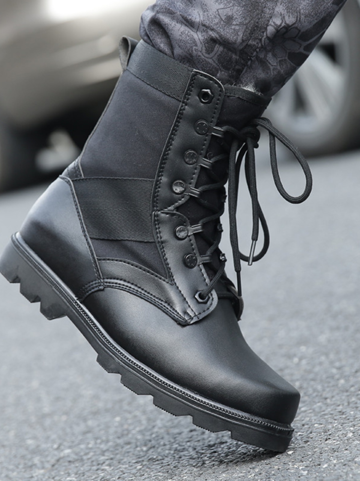 作战靴防水战术靴防滑军战靴