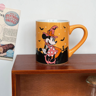 米奇米妮可爱咖啡杯卡通陶瓷马克杯水杯Minnie 420ml Mouse