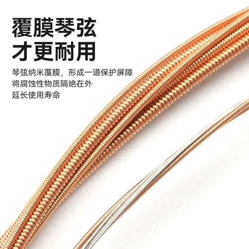 Brook Brook S25 Оригинальный v12 народная деревянная гитарная струна RCS16. Накрытие ржавчины -Pression 1 полный комплект 6