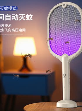 惊雷电蚊拍usb充插两用