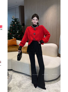 利达 NEW DADADA【西柚日出】简约高级百搭针织上衣CPM3889