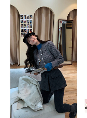 利达 NEWDADADA【温韵系统】独特超好看毛衣女款2026新款爆款外穿