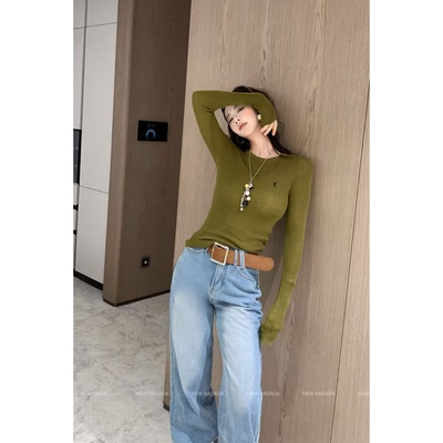 利达 NEW DADADA【雾森和光】高级感休闲百搭时尚针织衫DCM1248