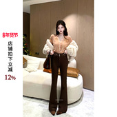 NEW 显瘦百搭修身 DADADA 利达 高腰钻钻裤 时尚 休闲裤 CDM3579