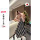 半身裙女新款 利达 轻奢高级感 不规则格纹裙 冬季 NEW DADADA