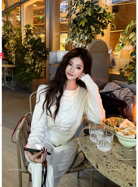 利达 NEW DADADA【甜氧泡泡】时尚休闲修身针织毛衣XPM3570