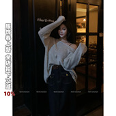 NEW 百搭秋冬韩版 DADADA 气质时尚 轻奢毛衣CUM1779 镜雪 利达