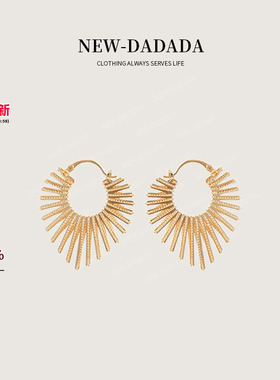 NEW DADADA【利达同款】高级百搭气质耳环DVM372
