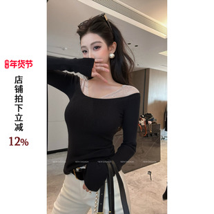 利达 NEWDADADA【活色生香】女款2025新款爆款外穿高级感修身毛衣