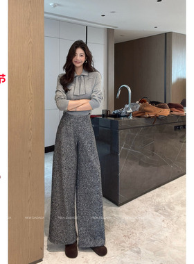 利达 NEW DADADA【巷陌甜光】时尚休闲设计感裤子CDM2925