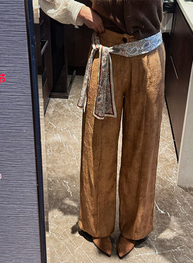 利达 NEW DADADA【细雾映色】气质时尚百搭休闲裤子CDZ684