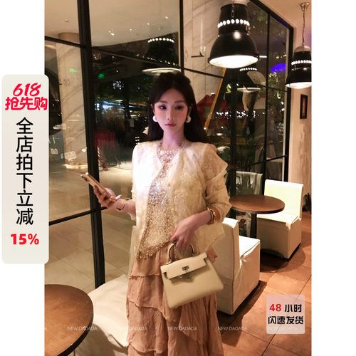 国风玫瑰刺绣外套氛围感短款上衣