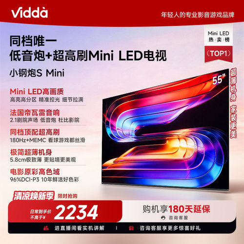 ViddaSMini海信电视55英寸