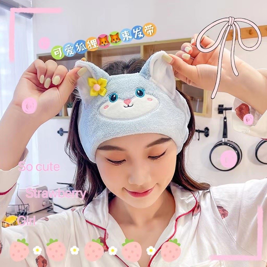 坐月子产妇可爱头套夏季