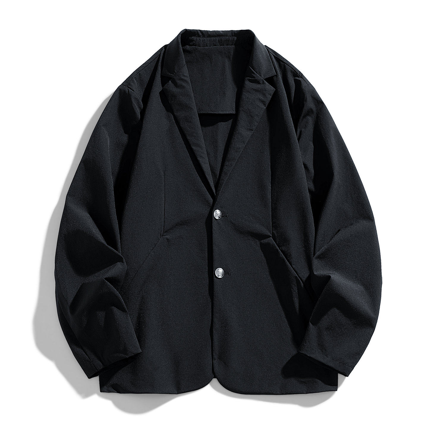 NASACOOP时尚百搭高级感简约休闲西服男2026冬季潮牌宽松翻领外套,男装,休闲西服,淘宝优惠券,粉丝福利购,淘宝优惠卷