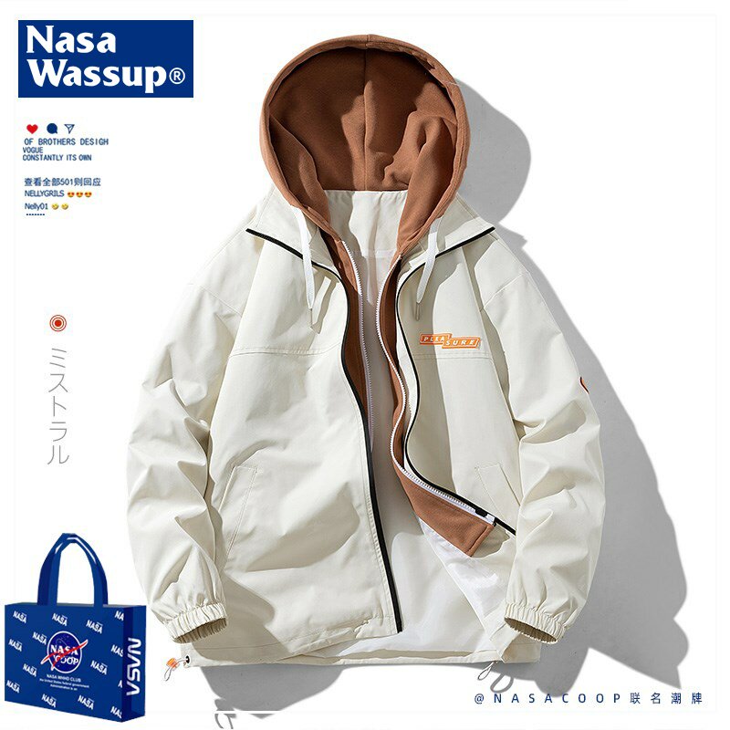 nasa棒球服NASACOOP春秋宽松