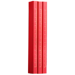 木工铅笔八角方杆红色黑色铅笔粗芯扁芯椭圆木工专用工地划线打线专用铅笔高硬度不易断芯大个子方形红色铅笔