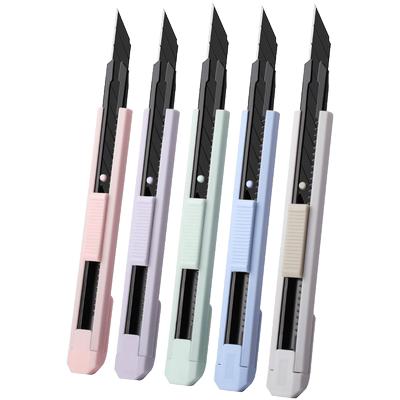 莫兰色美工刀小号裁纸刀拆快递刀