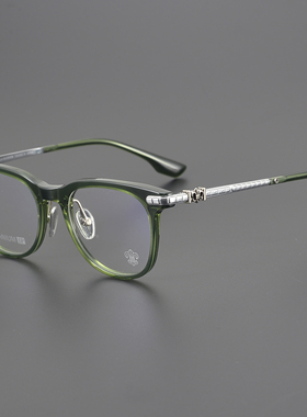 新款男女同款板材眼镜架方框大框近视眼镜光学防蓝光眼镜CH8143