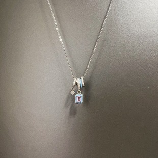 Crystal项链 Ice Vintage古着 Aurora