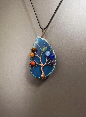 Vintage古着 Bohemian Divine Tree项链