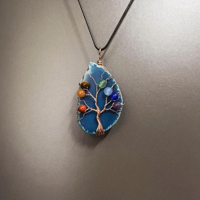 Vintage古着 Bohemian Divine Tree项链