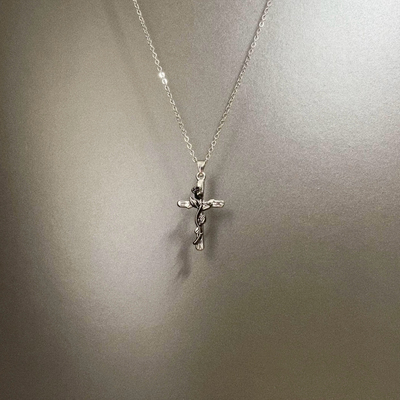Vintage古着 Withered cross项链