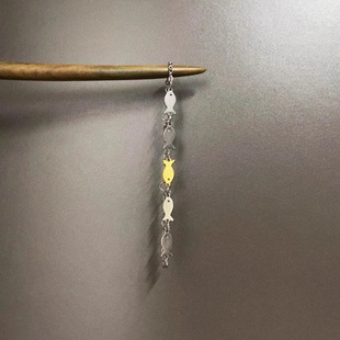 small steel fish手链 Titanium Vintage古着