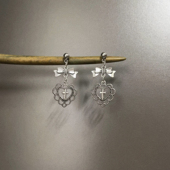 love Vintage古着 Gothic lace耳饰