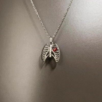 Vintage古着 Hollow chest cavity项链