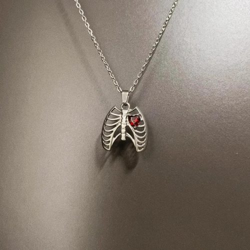 Vintage古着 Hollow chest cavity项链