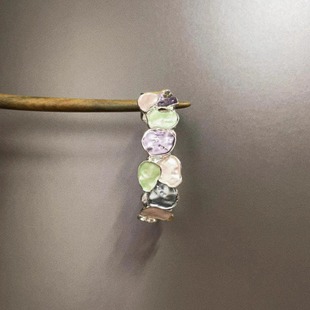 Vintage古着 Geometric petals手环