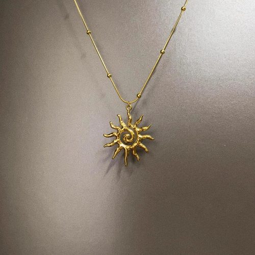 Vintage古着 The sun of fate项链